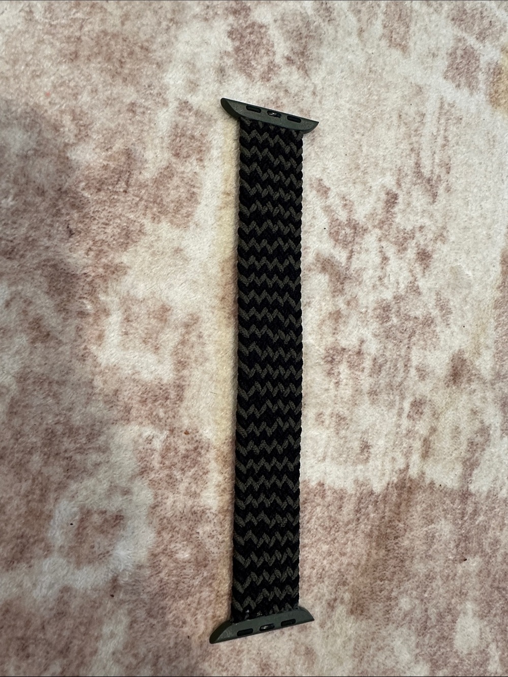 Black Woven Elastic Replacement Watch Band - Women's Accessories